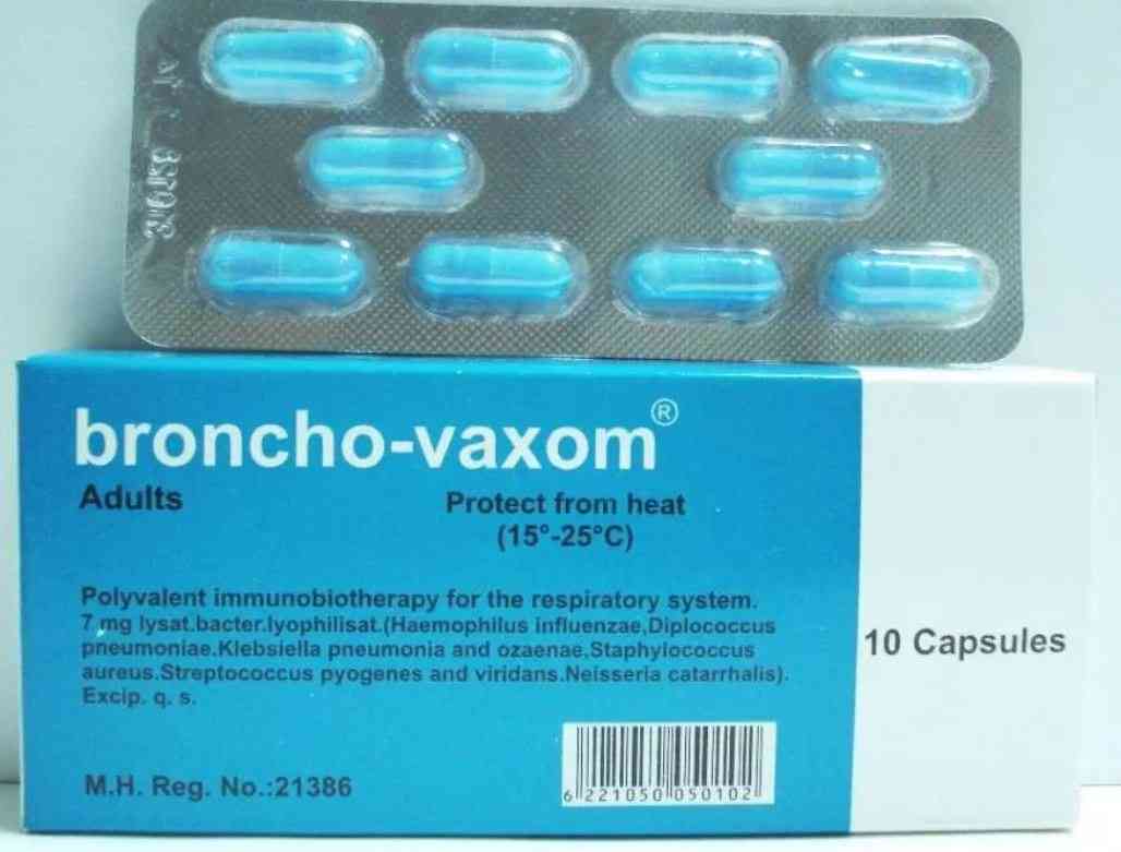 Broncho-vaxom adults 7mg 10 caps