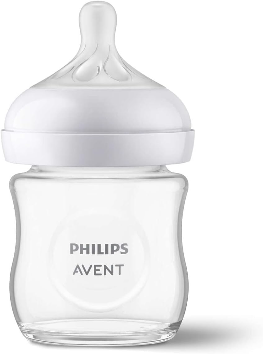 avent baby bottel 120 ml زجاج