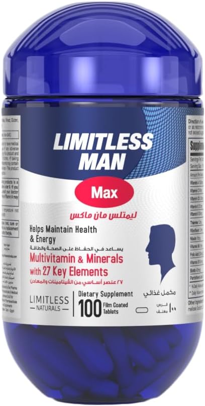 Limitless Alpha Man Max 100 Tablets
