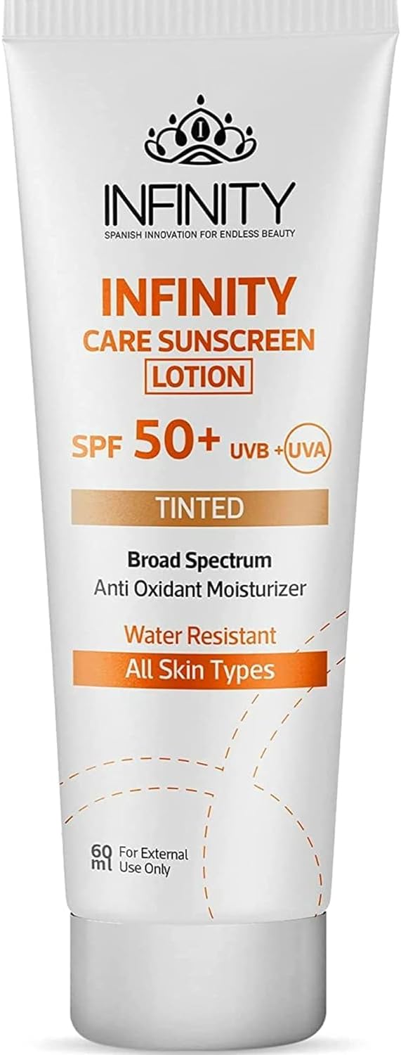 Infinity sunscreen lotion tinted 60 ml