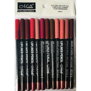 M.N Lip Liners 12 colors