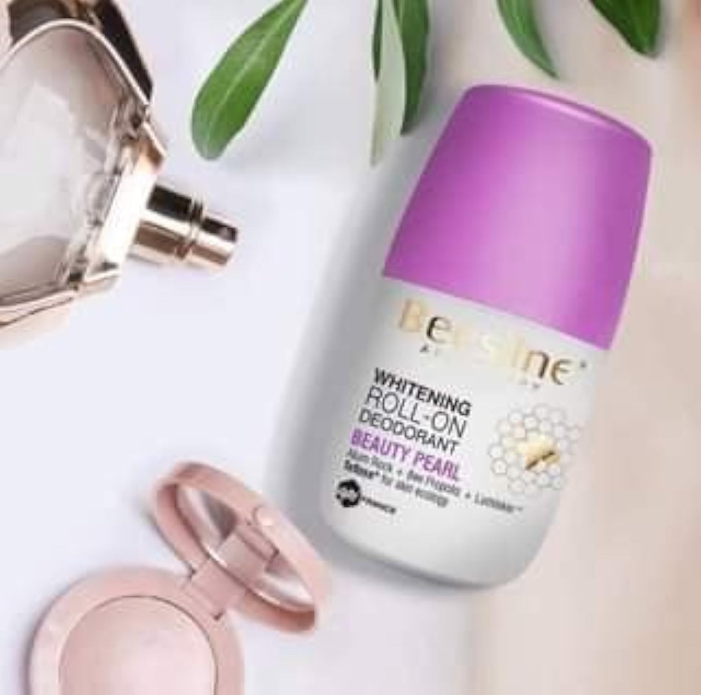 Beesline Whitening Sunfilter SPF 50+ 60 ml + Whitening Roll-On Deodorant Beauty Pearl Free - 50 ml (1+1) Promo Pack