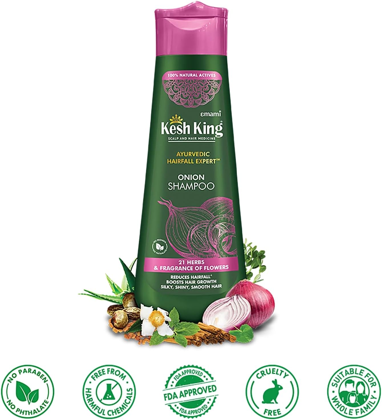 Kesh King Ayurvedic Onion Shampoo 300ml