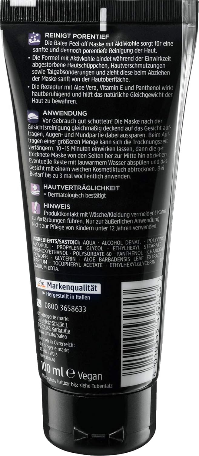 Balea Peel-Off Face Mask