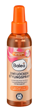 Balea Spray 2in1 curl styling with Heat Protection, 150 ml