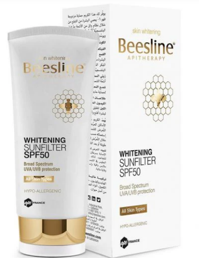 Beesline Whitening Sunfilter SPF50 – 60ml