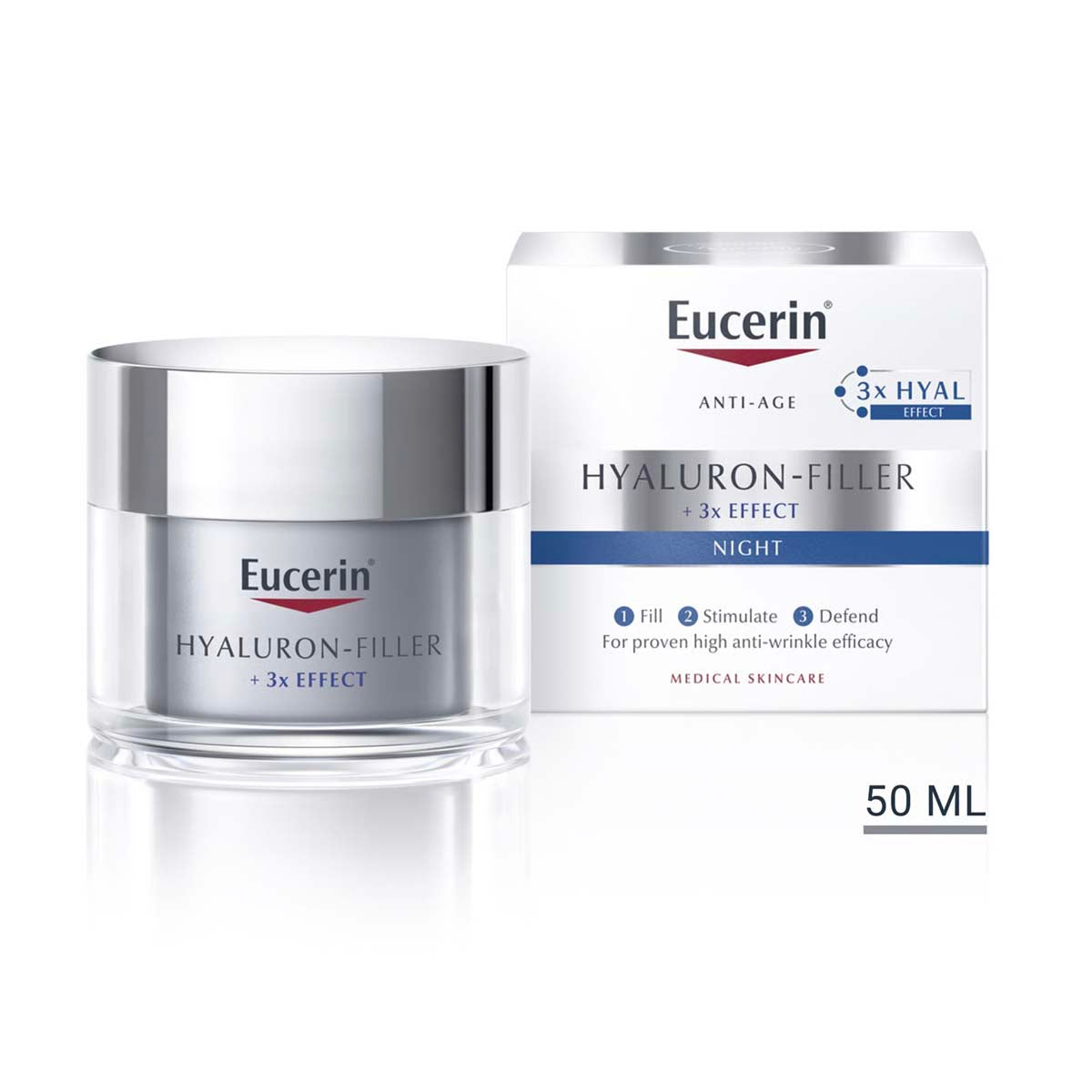 EUCERIN HYAL.FLR NIGHT CR 50 ML