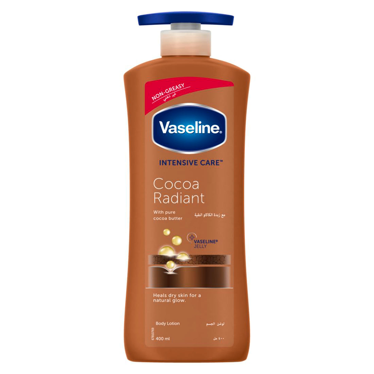 VASELINE COCOA GLOW 400ML