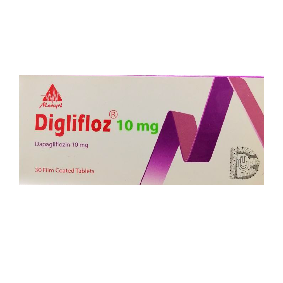 DIGLIFLOZ 10 MG 30 TAB
