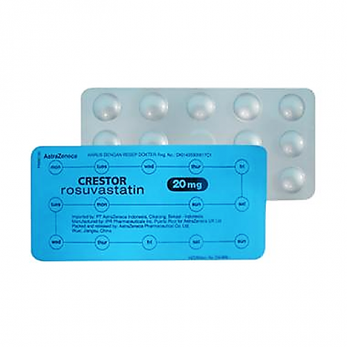 CRESTOR 20 MG TAB 4 STRIP 28 TAB
