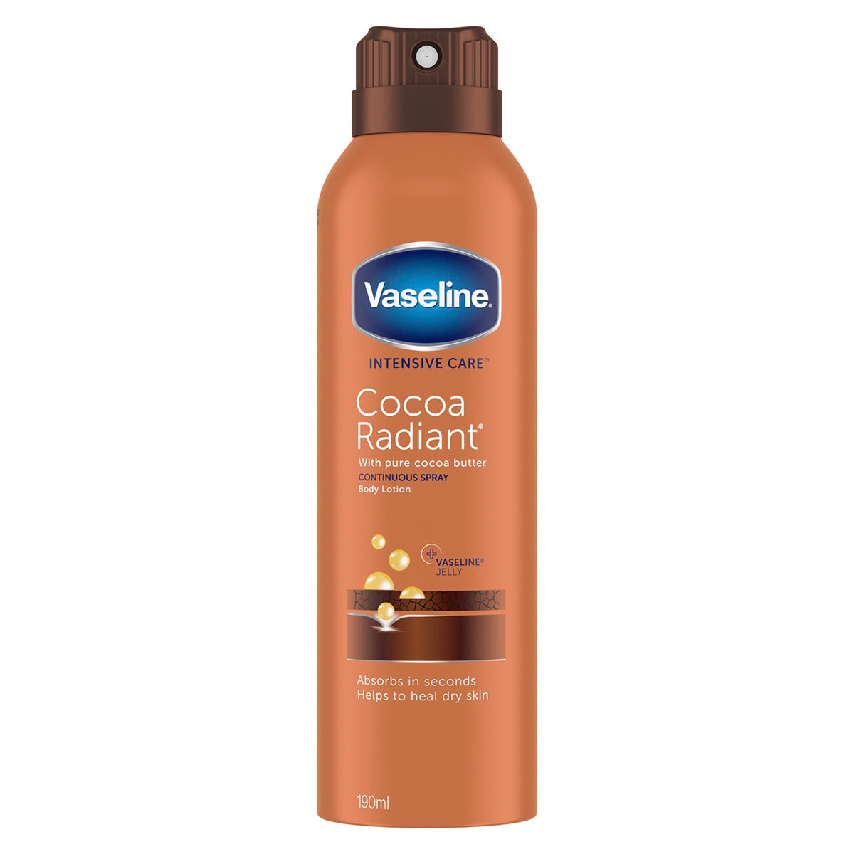 vaseline intensive care coconut bodyspry 190 ml