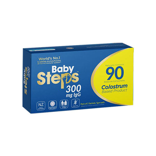 BABY STEPS 300MG IgG 2 SACHETS