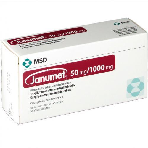 JANumet 50 mg\1000 mg 56 tab