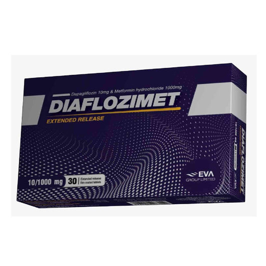 Diaflozimet 10/1000 mg 30 f.c. tabs