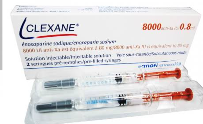 Clexane 80 mg/0.8ml 2 prefilled syringe