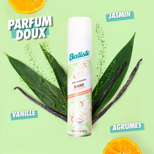 Batiste dry shampoo bare barely scented 200ml
