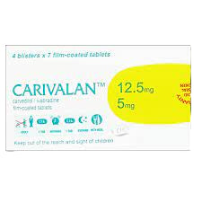 Carivalan 12.5/5mg 28 f.c. tabs