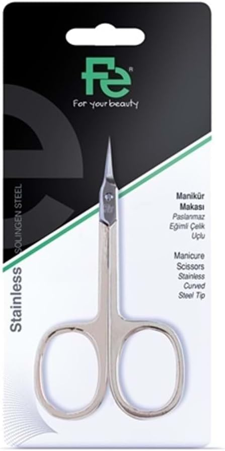 Fe Stainless Steel Manicure Scissors