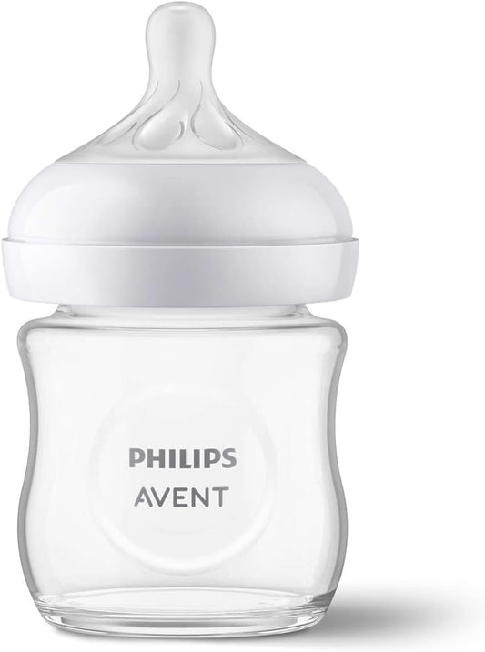 avent baby bottel 120 ml زجاج