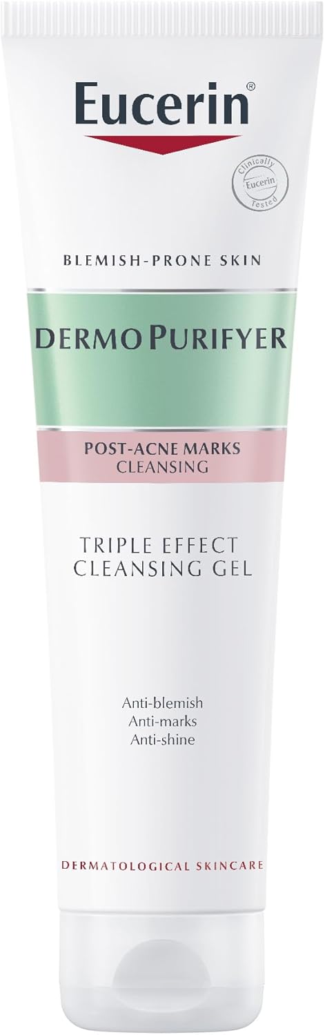 Eucerin DermoPurifyer Triple Effect Face and Body Cleansing Gel 150 ml