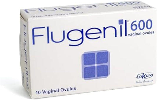 flugenil 600 mg 10 vaginal  ovules