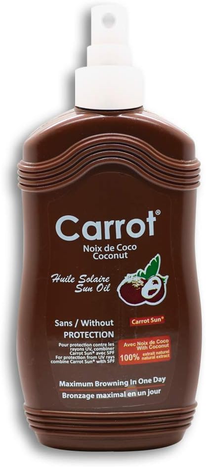 Carrot Sun Oil Coconut Spray