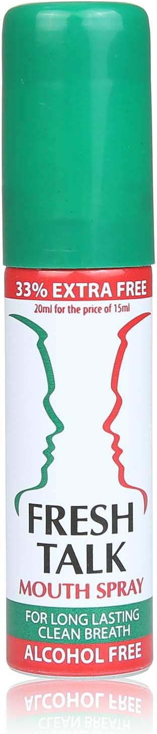 FRESH TALK MOUTH SPRAY 15 ML اخضر