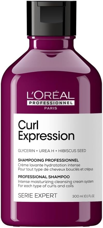 L’Oréal Professionnel Curl Expression Moisturizing Shampoo for Curly and Coily Hair - 300ml