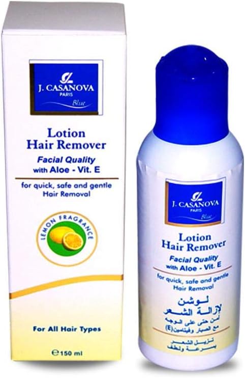 Casanova Hair remover lotion, Lemon Fragrance - 150ml