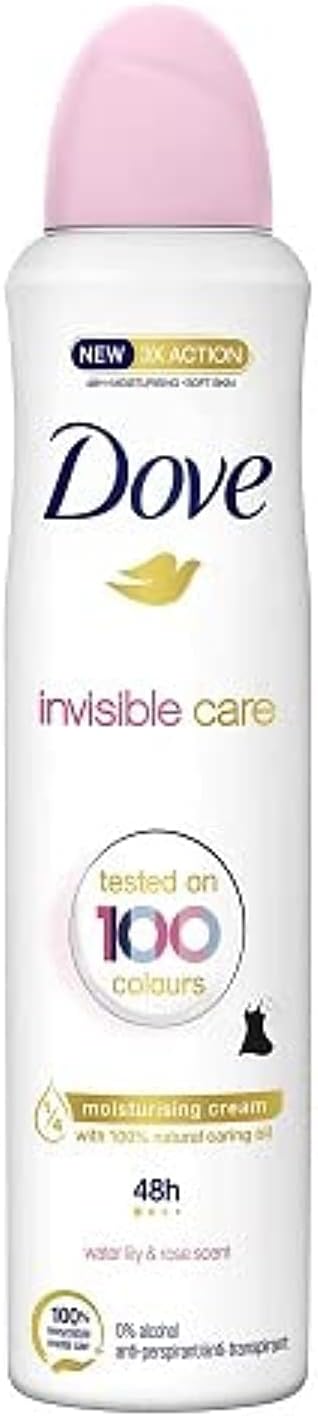Dove Invisible care deodorant spray 250 ml.  floral.