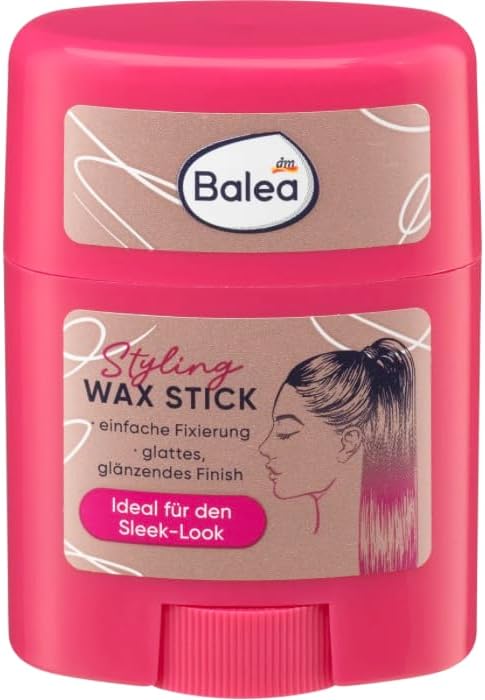 Balea Styling Wax Stick - 25g - For Smooth, Shiny Look - Mango and Avocado