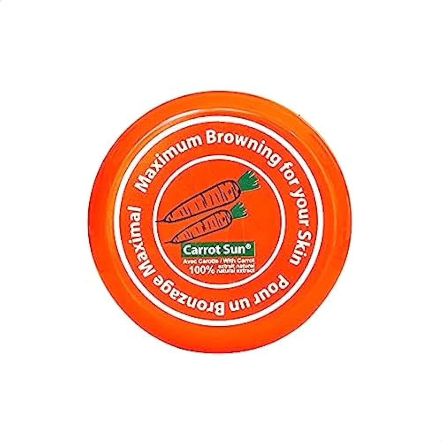 Carrot Sun Tanning Cream - 350 milliliters