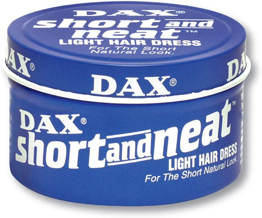 Dax wax blue short and neat light hair dress 99g