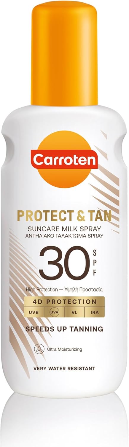 Carroten Protect & Tan Suncare milk spray SPF30 200 ml