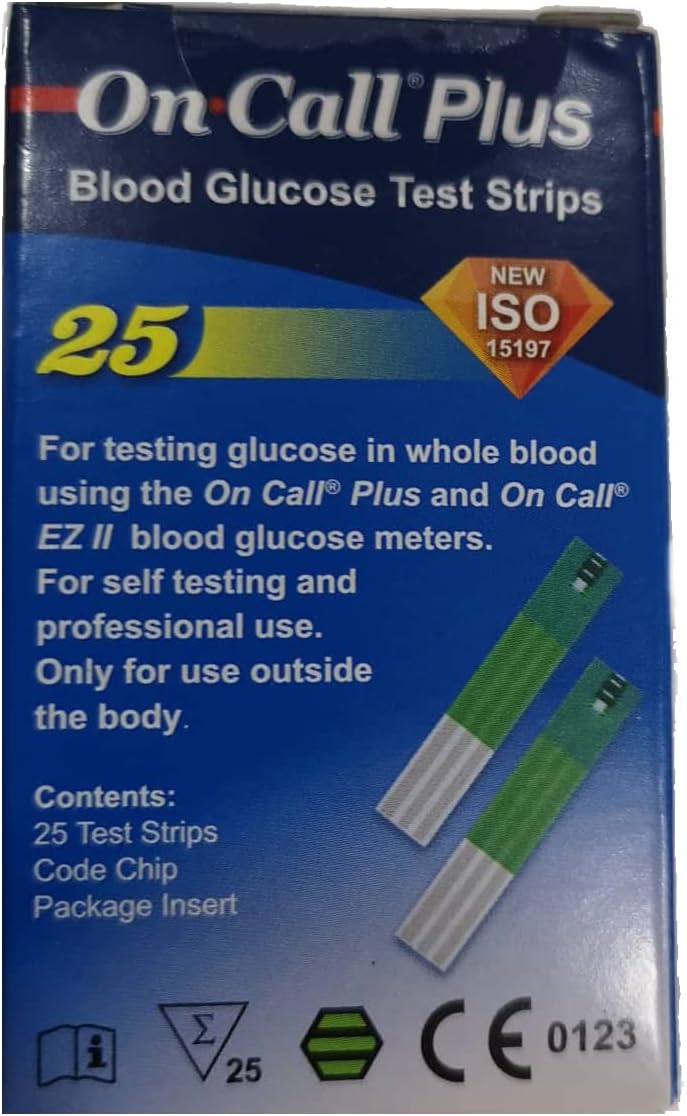 Call Plus Blood Glucose 25 Strips