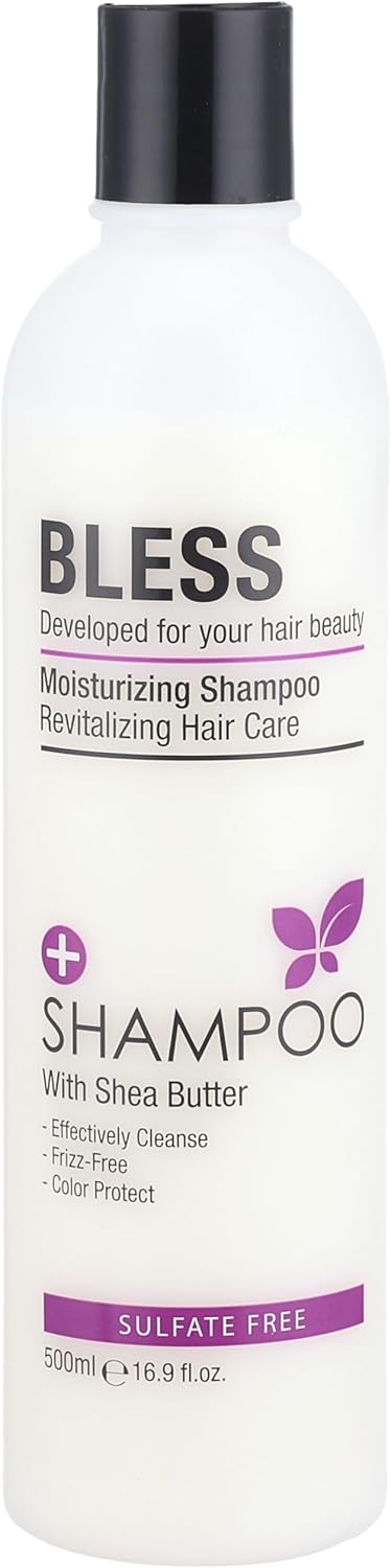 Bless Shampoo With Shea Butter Sulfate-Free - 500Ml