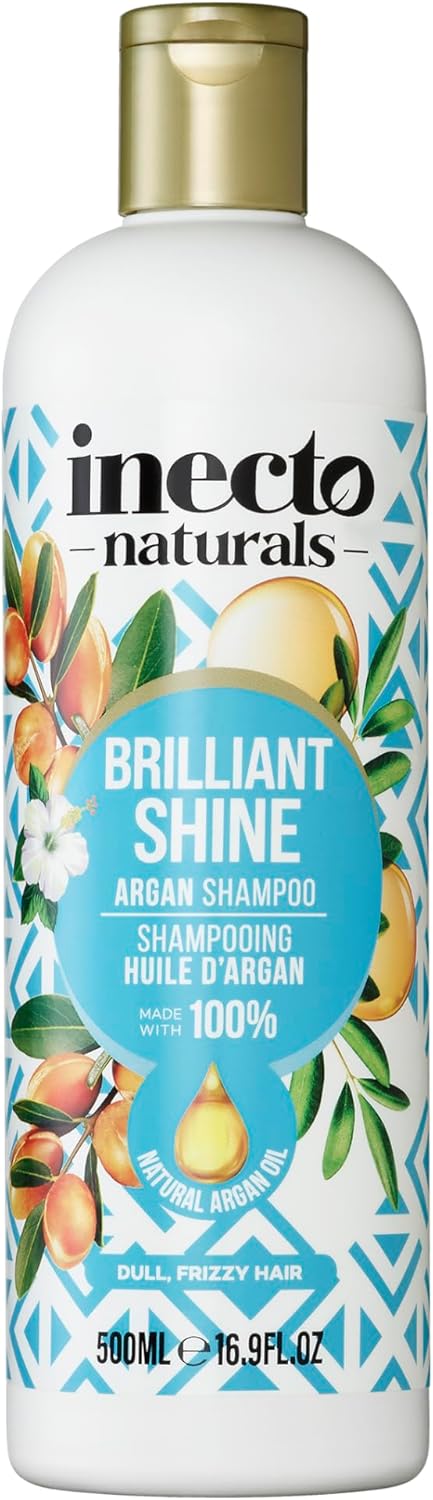 Inecto Naturals Super Shine Argan Shampoo - 500 ml