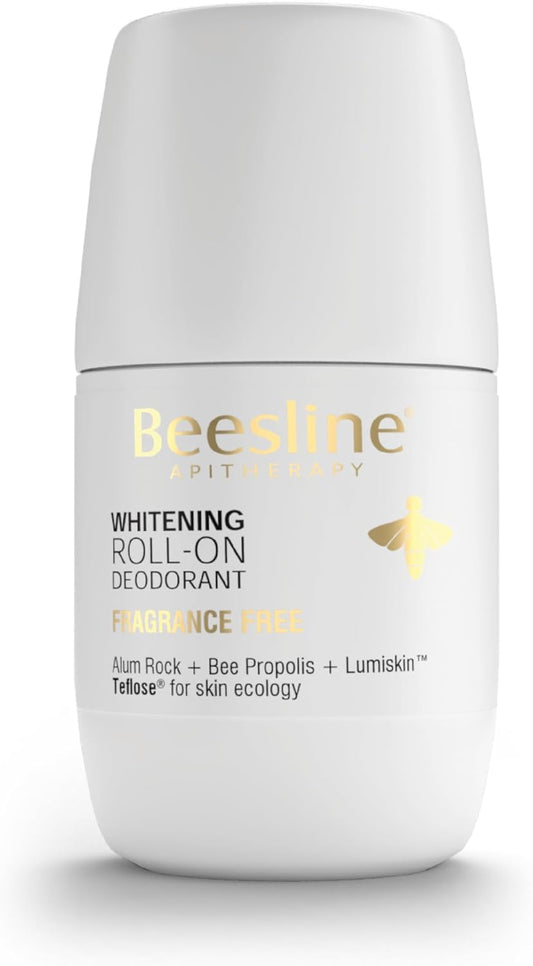 Beesline Whitening Roll-On Deodorant Fragrance Free 48h Protection - 50 ml