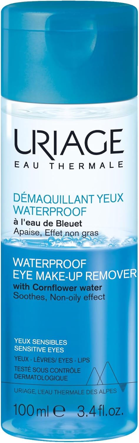 uriage waterproof eye make up remover 100 ml