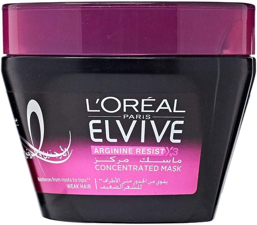 L’Oréal Paris Elvive Arginine Reinforcing Mask for Hair-Fall - 300 ml