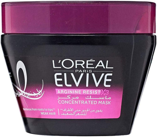 L’Oréal Paris Elvive Arginine Reinforcing Mask for Hair-Fall - 300 ml