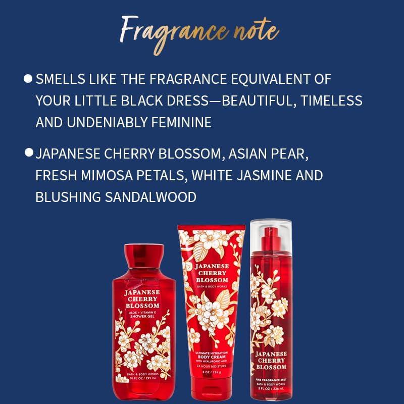 Bath And Body Japanese Cherry Blossom Body Lotion 236 Ml