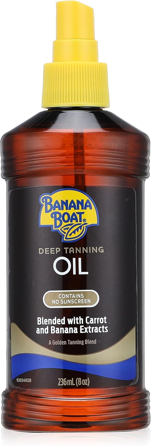 Banana Boat Deep Golden Tanning Oil 236ml packaging may vary