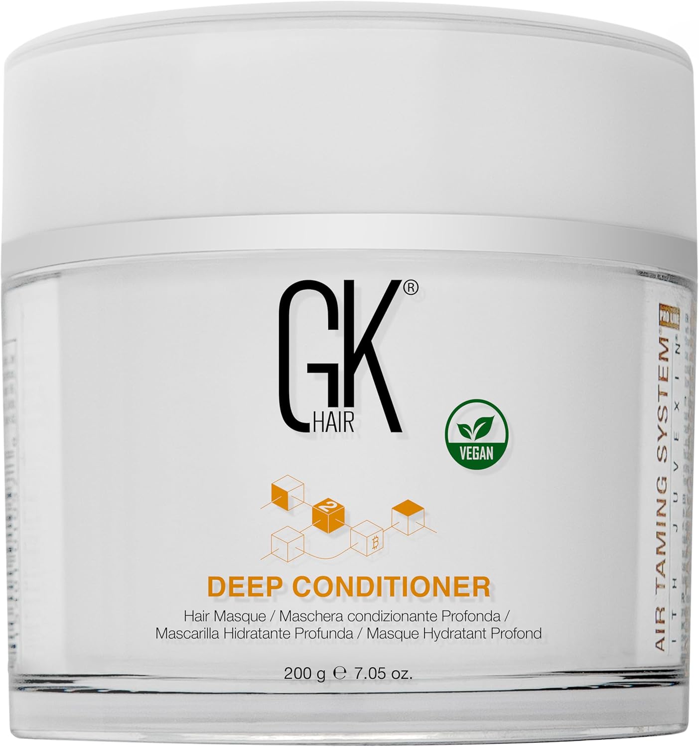 Global Keratin GK Hair Deep Conditioner Hydratant Masque, 200g