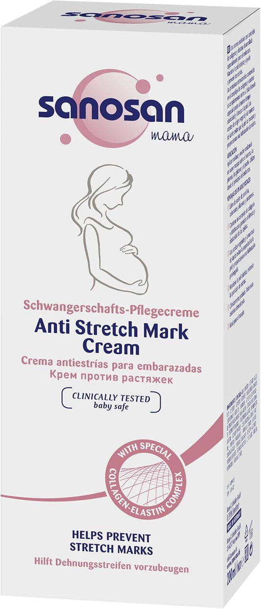 Sanosan anti stretch mark cream - 200 ml