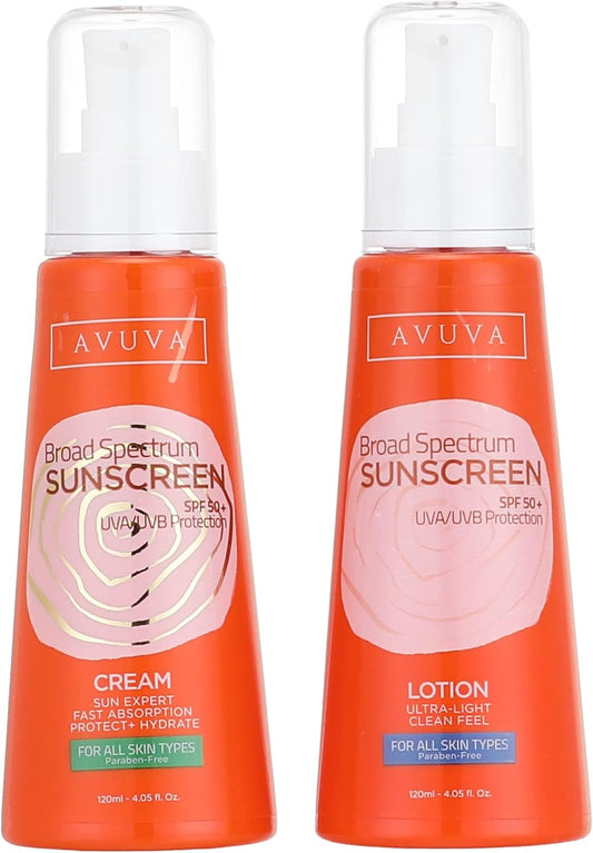 Avuva sunscreen lotion 120m (1+1)