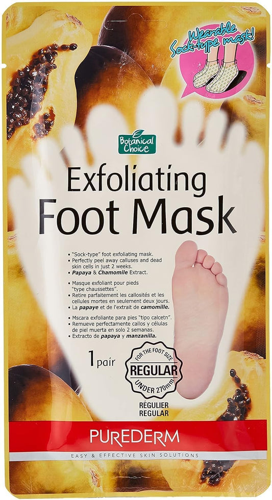 exfoliating foot mask