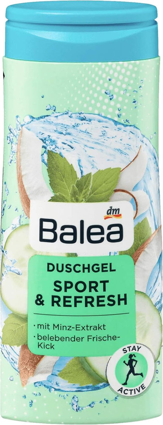 Balea Sport & Refresh Shower Gel - 300 ml