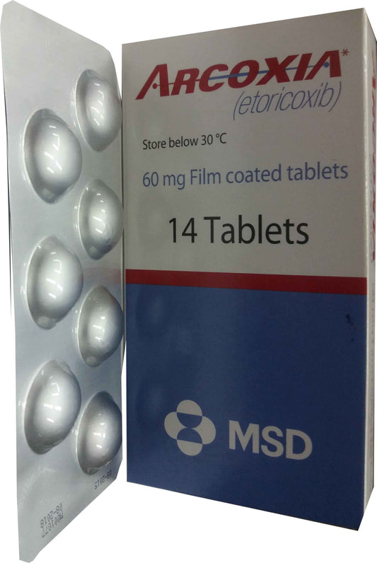 Arcoxia 60mg 14 tab 1 STRIP