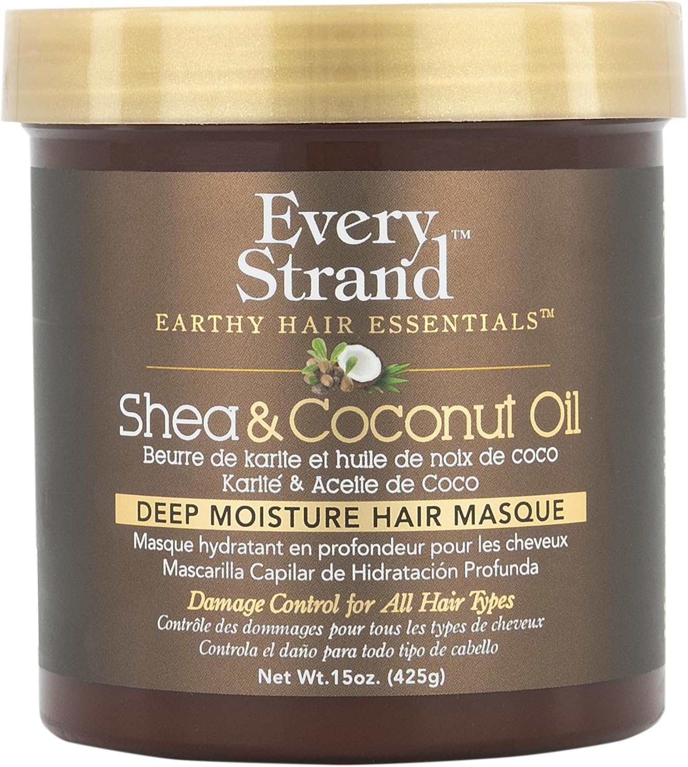 Every Strand Deep Moisture Hair Masque with Shea and Coconut Oil425ml)